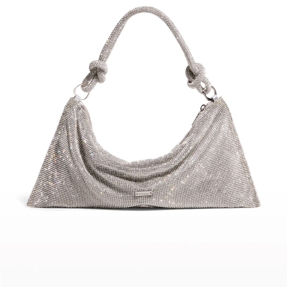 cult gaia Bags Cult Gaia Hera Knotted Rhinestone Mini Shoulder Bag